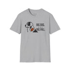 Big Dog. Big Fall. T-Shirt — Autumn Dog Lover Tee
