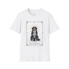 Tarot Dog T-Shirt — “The Guardian” Bernese Mountain Card Tee