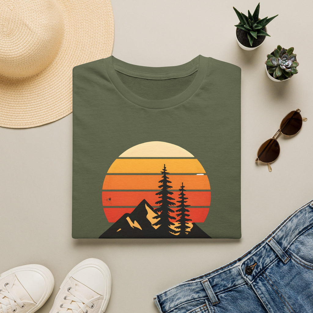 Sunset Over Mountains T-Shirt