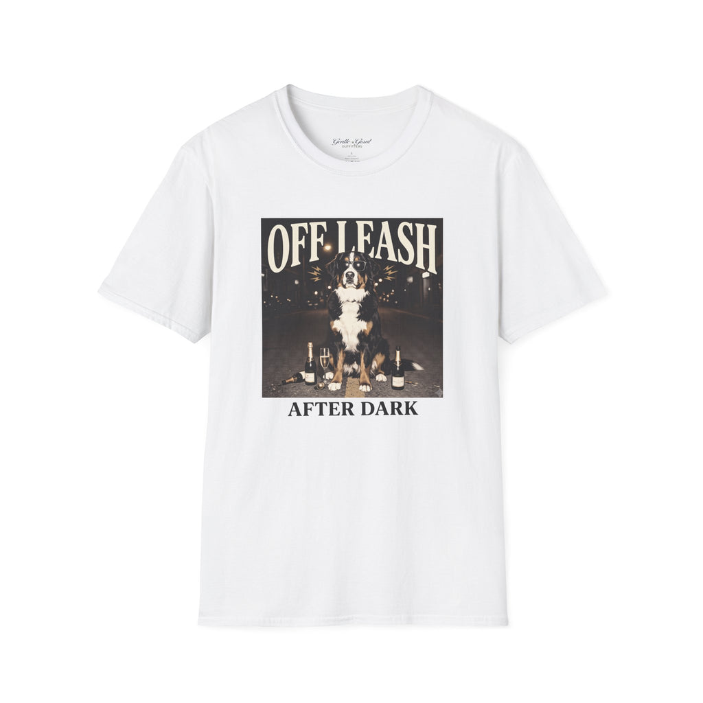 Off Leash After Dark Vintage Graphic T-Shirt