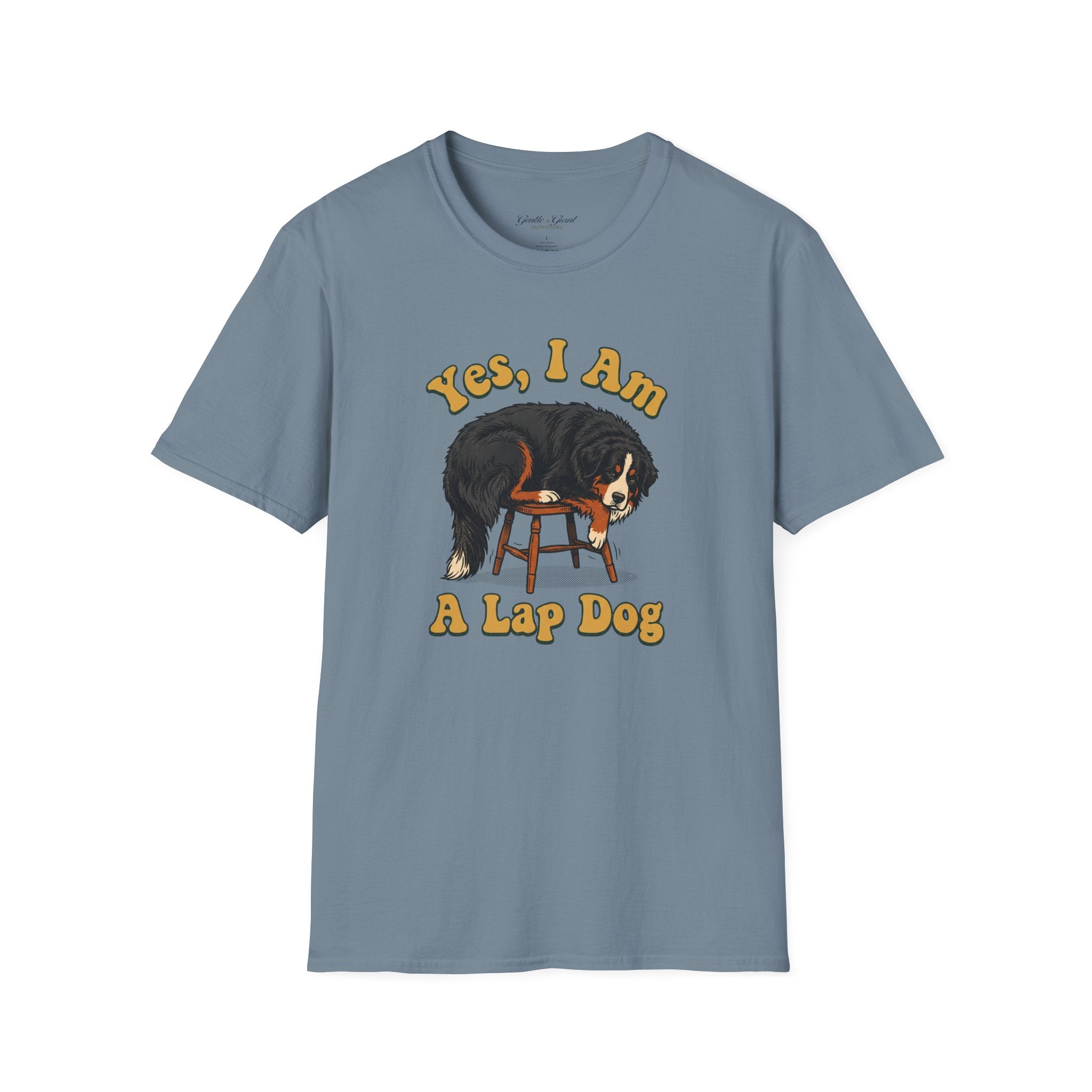 "Yes, I Am a Lap Dog" Bernese Mountain Dog Graphic Tee