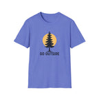 Pine Tree Silhouette Sunset T-Shirt