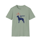 Independent Giant Patriotic Great Dane T-Shirt