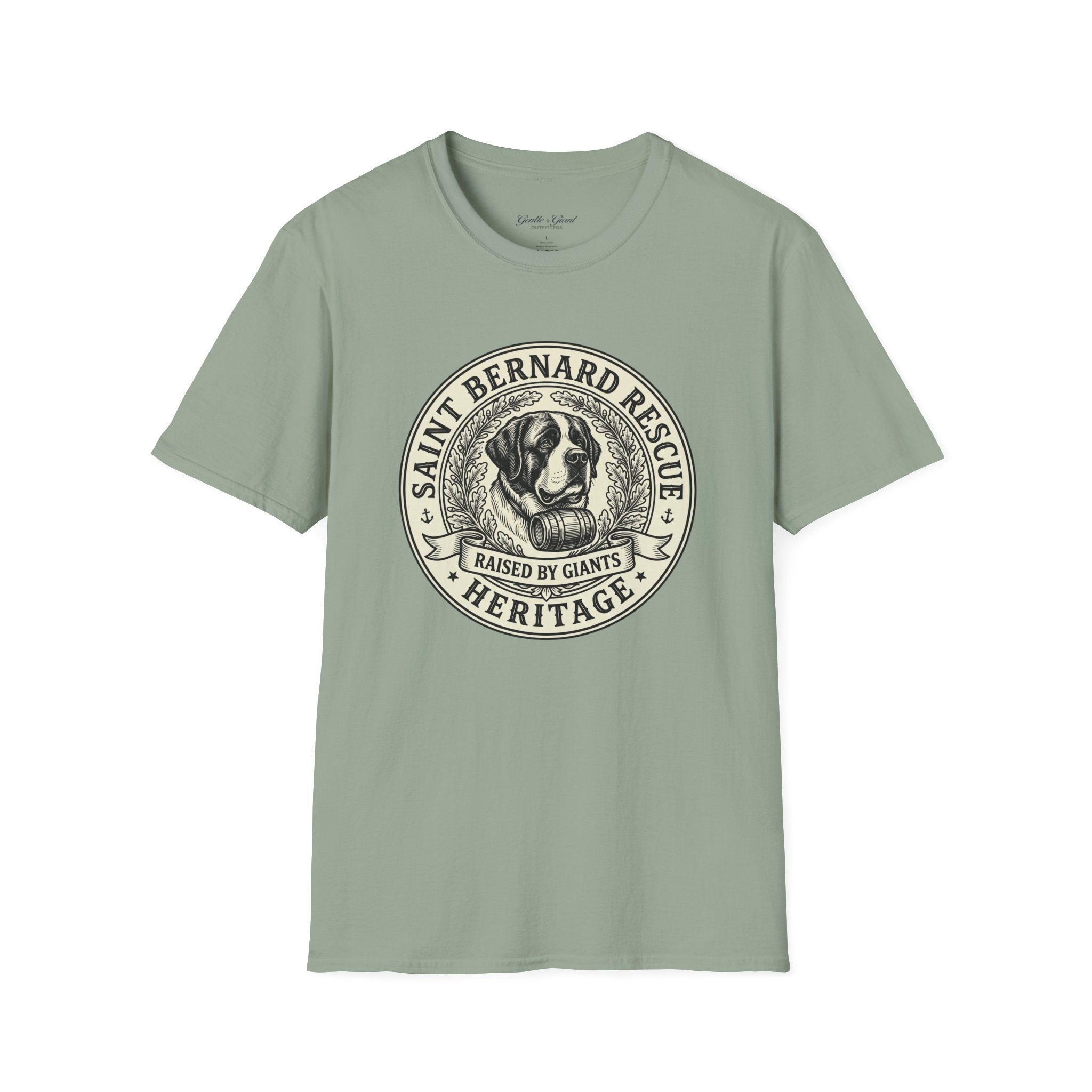 Saint Bernard Rescue T-Shirt — Vintage Heritage Dog Rescue Tee