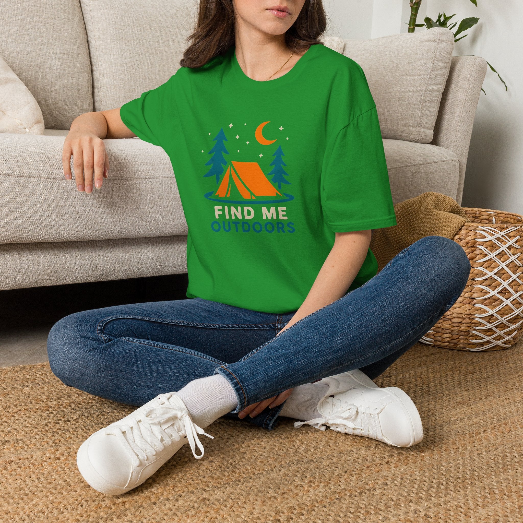 Night Camping Scene T-Shirt