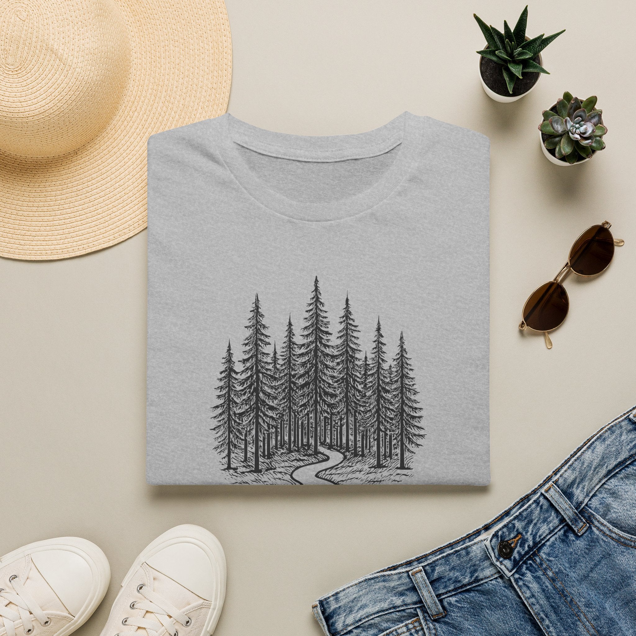 Dark Forest Path T-Shirt