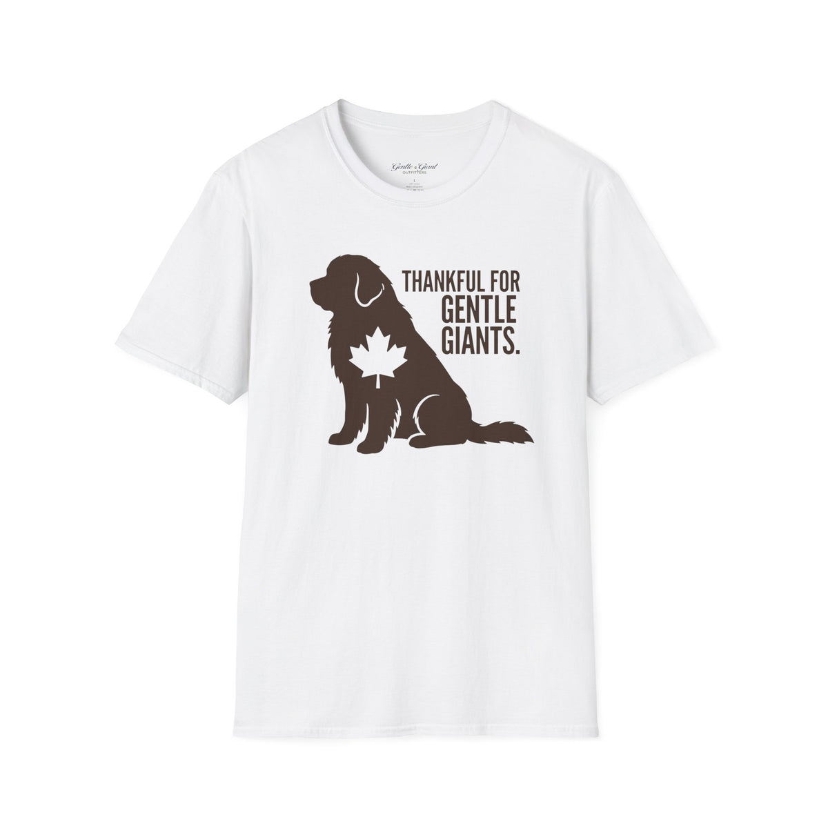 Thankful for Gentle Giants Newfoundland Dog Tee