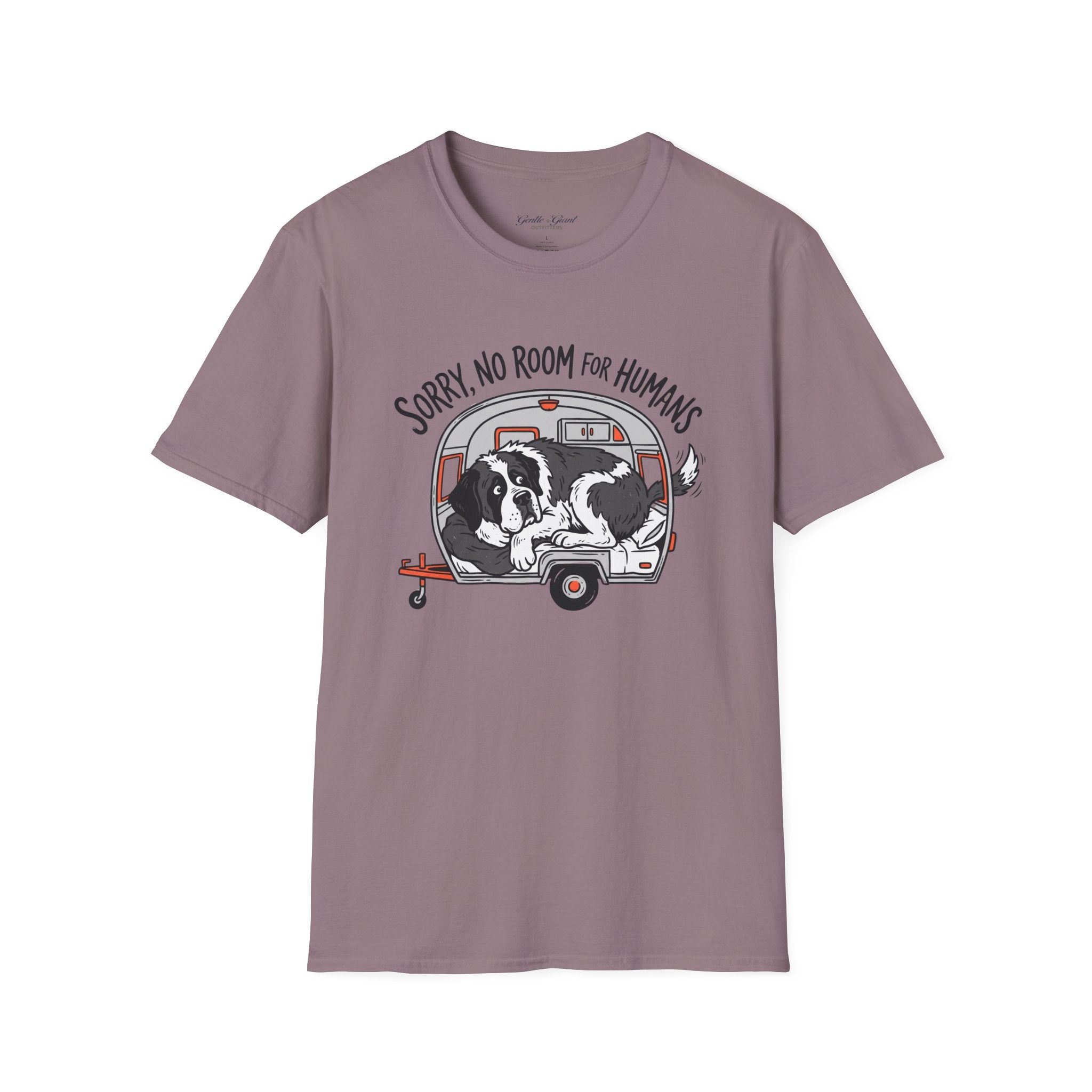 "Sorry, No Room For Humans" Camper Dog Graphic Tee