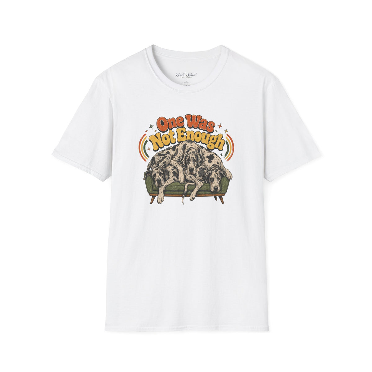 One Was Not Enough Retro Graphic T‑Shirt