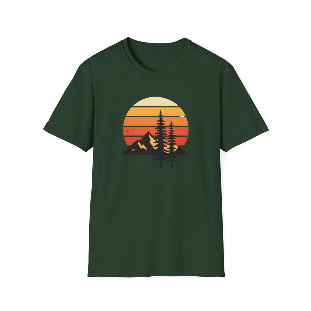 Sunset Over Mountains T-Shirt