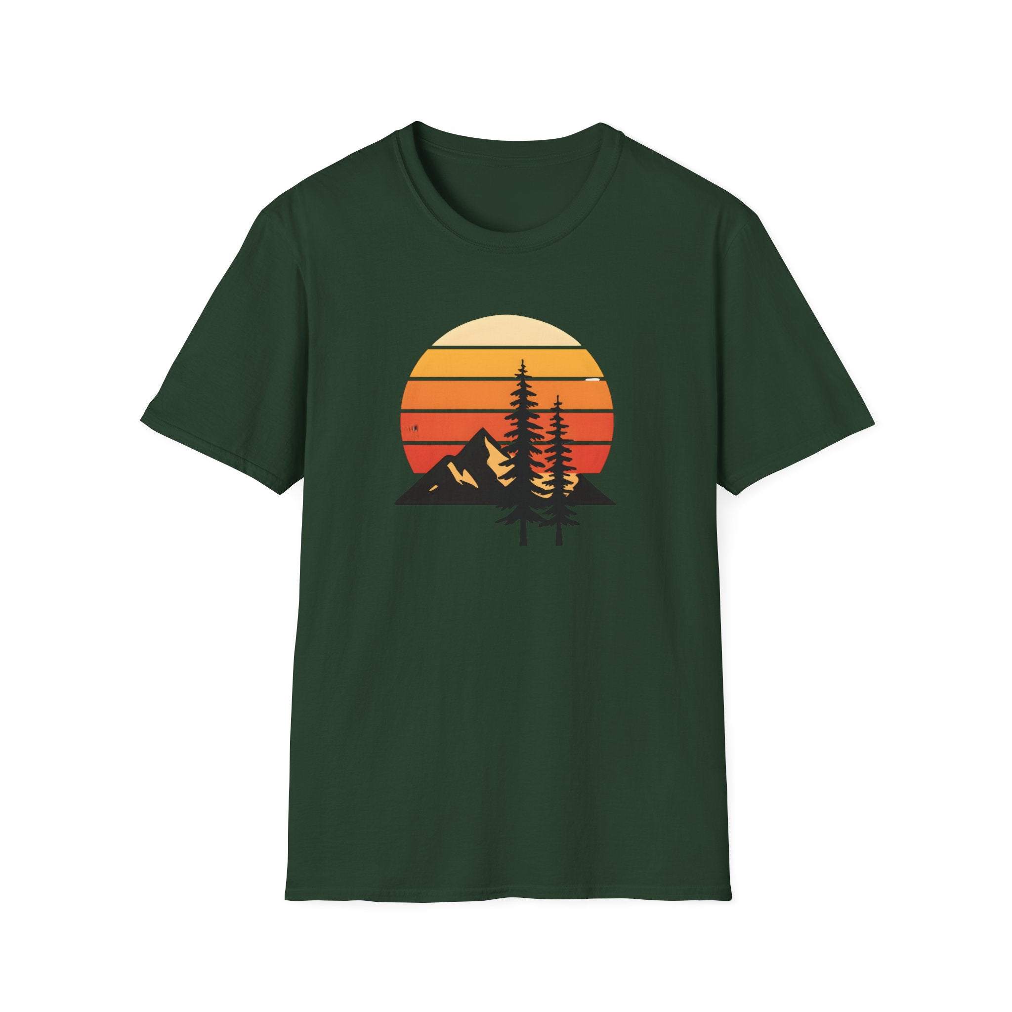 Sunset Over Mountains T-Shirt