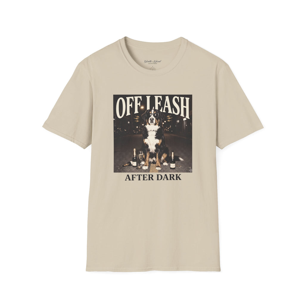 Off Leash After Dark Vintage Graphic T-Shirt