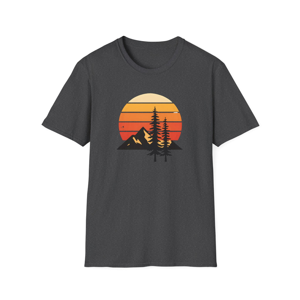 Sunset Over Mountains T-Shirt