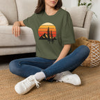 Sunset Over Mountains T-Shirt