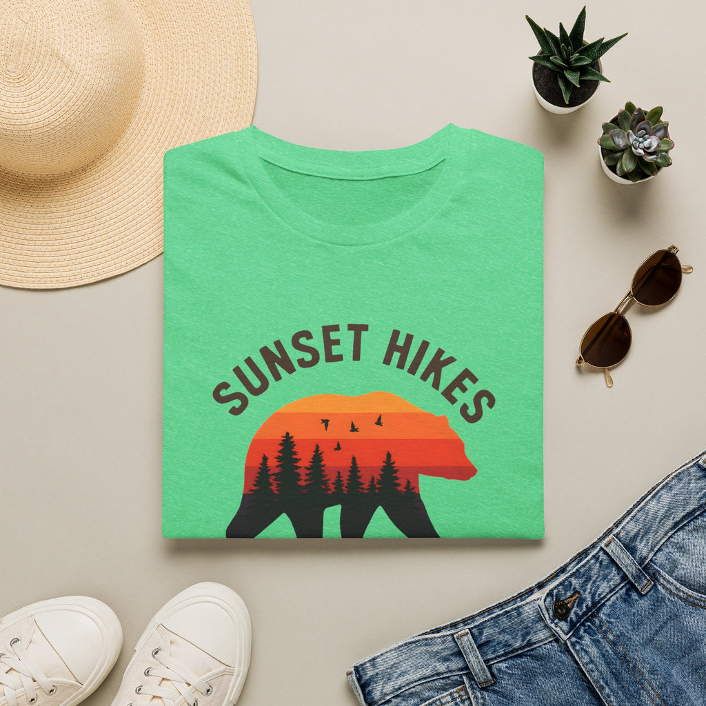 Bear Silhouette at Sunset T-Shirt