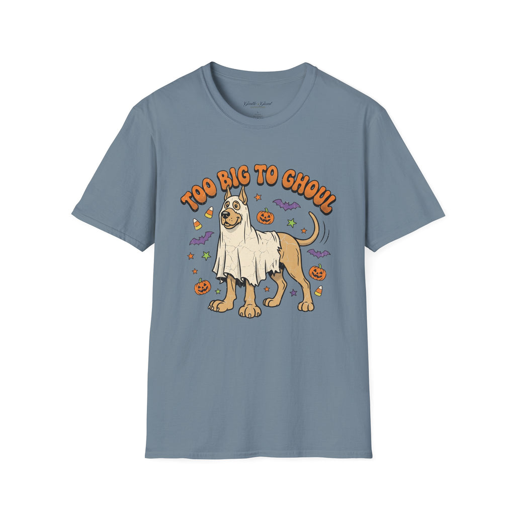 Too Big to Ghoul Dog Halloween T-Shirt