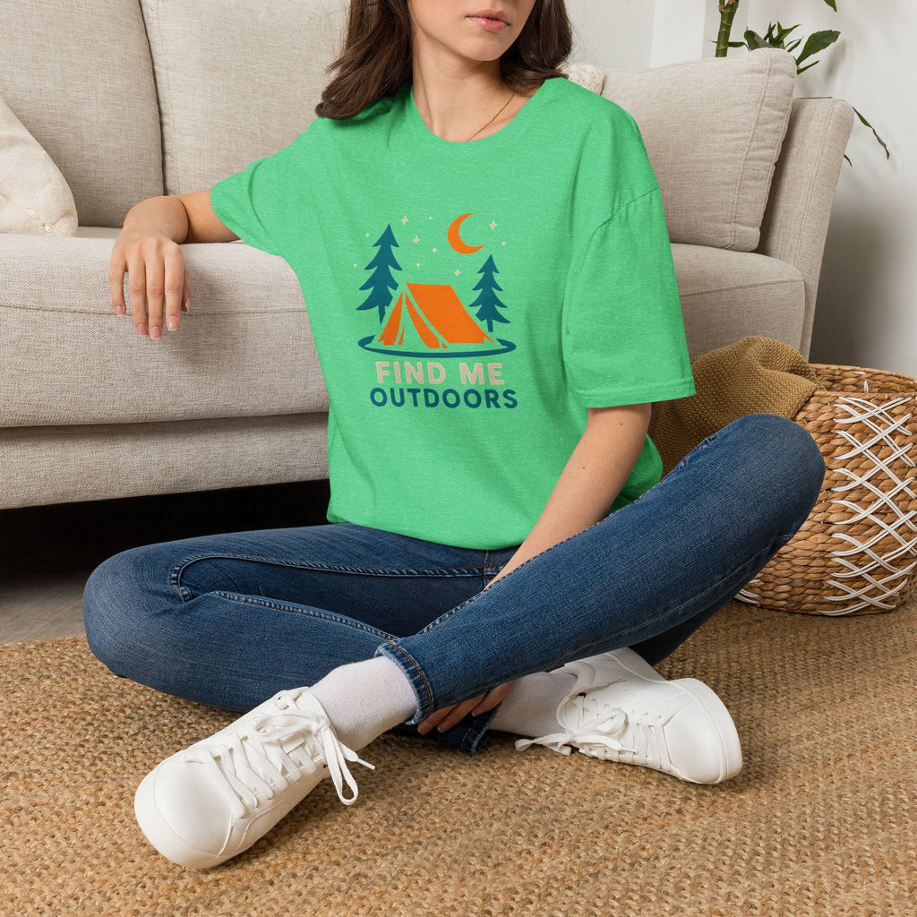 Night Camping Scene T-Shirt
