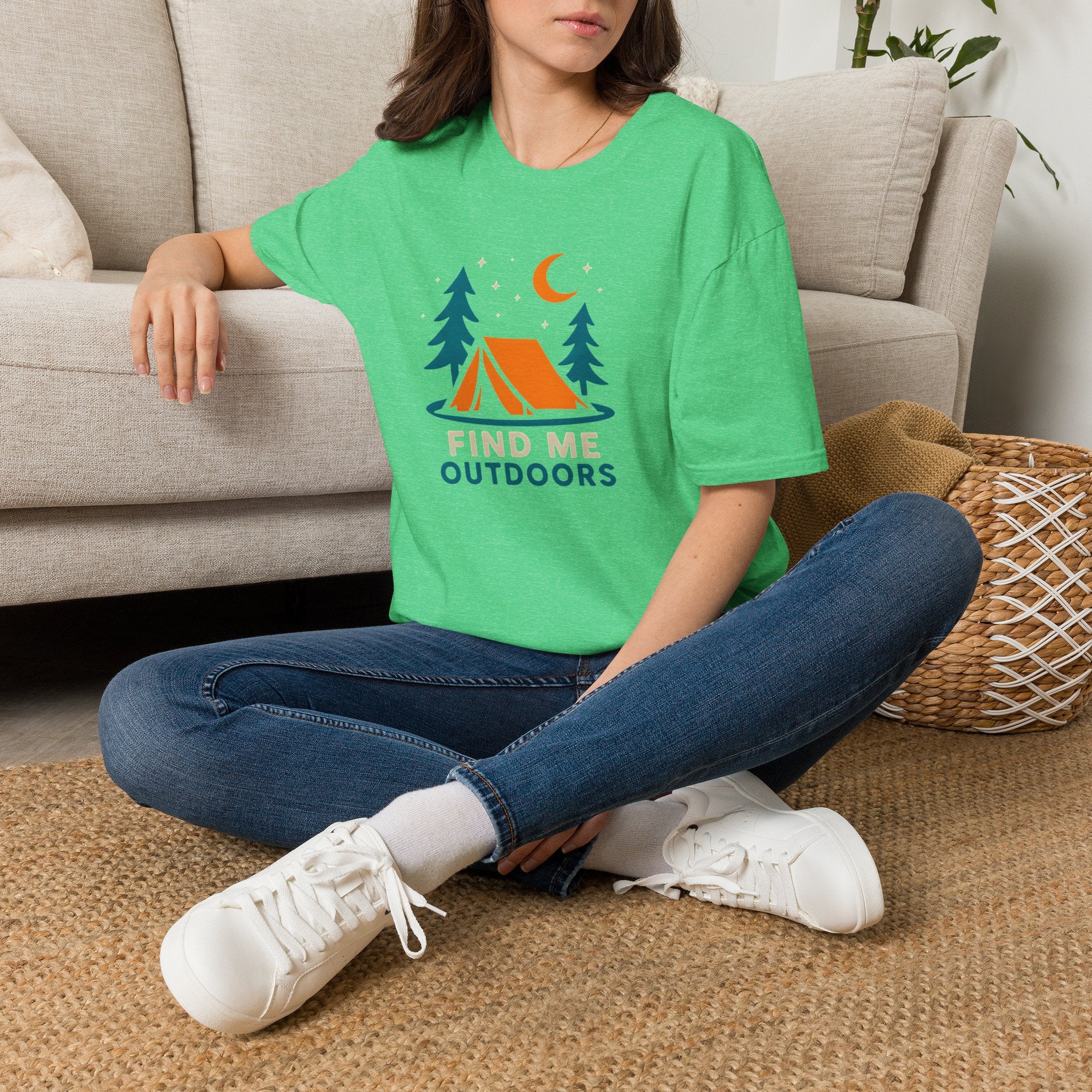 Night Camping Scene T-Shirt
