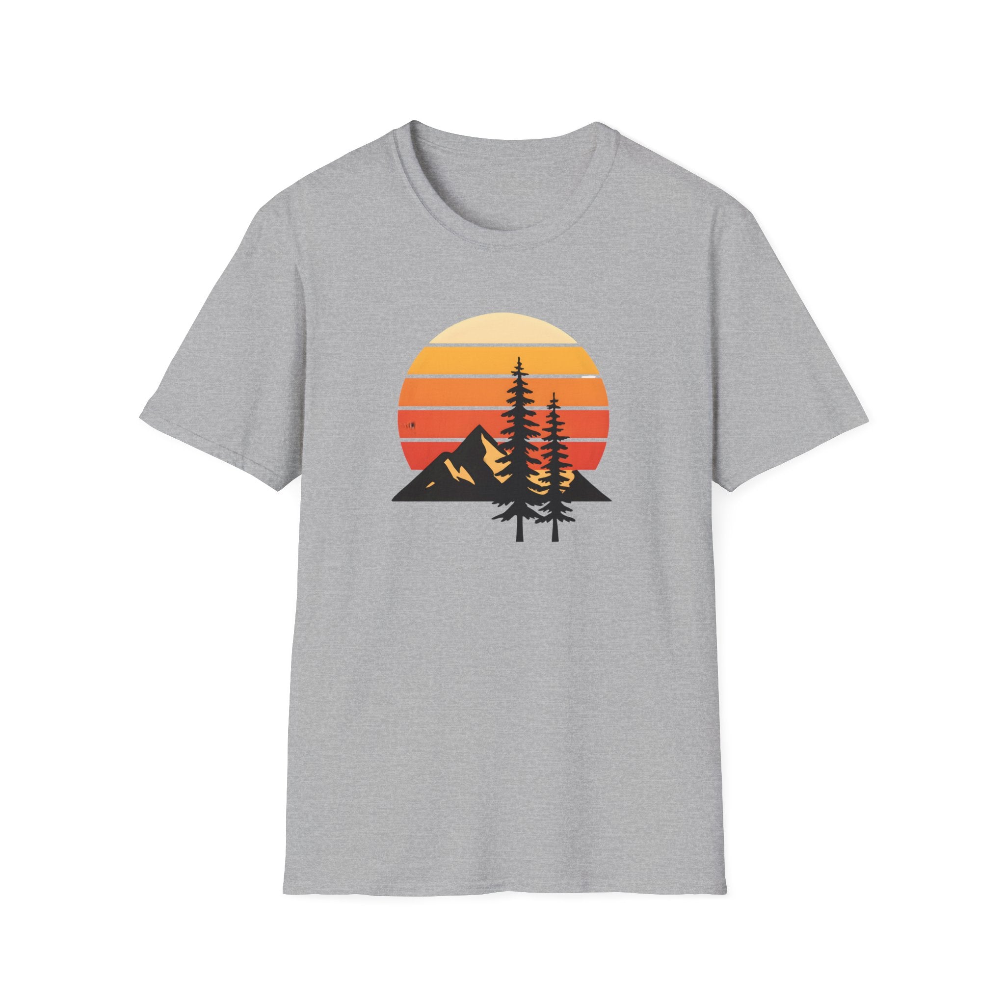 Sunset Over Mountains T-Shirt
