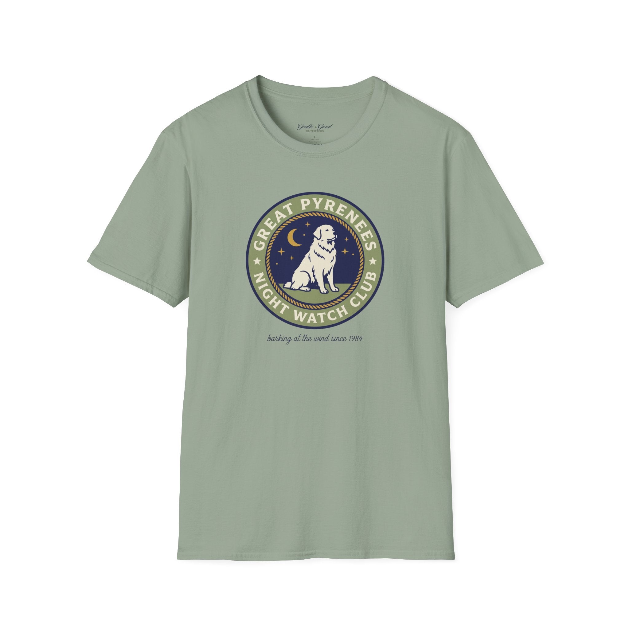 Great Pyrenees Night Watch Club T-Shirt
