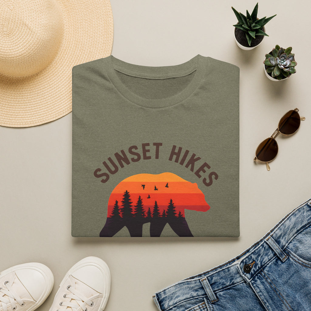 Bear Silhouette at Sunset T-Shirt