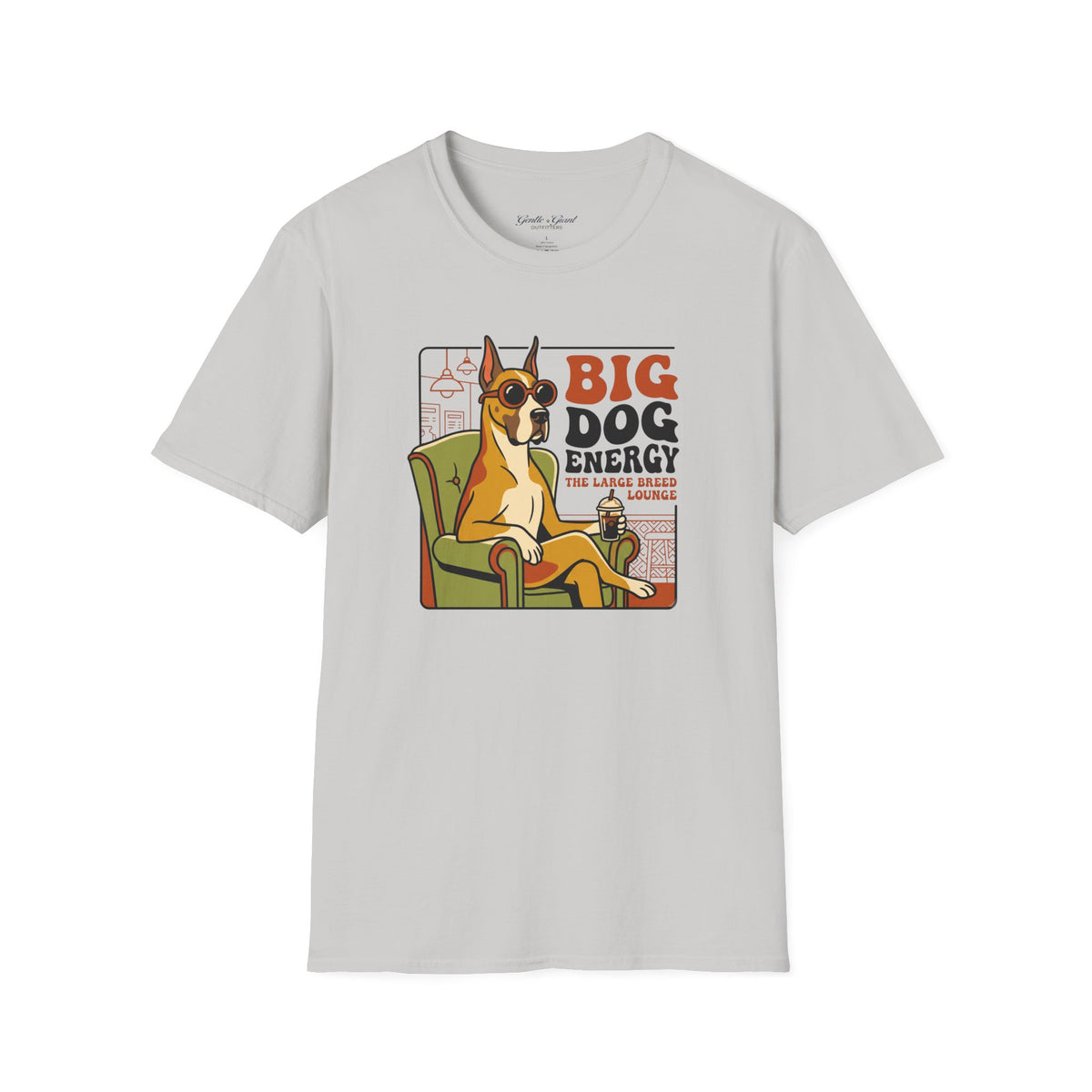 Retro Big Dog Energy Graphic Tee