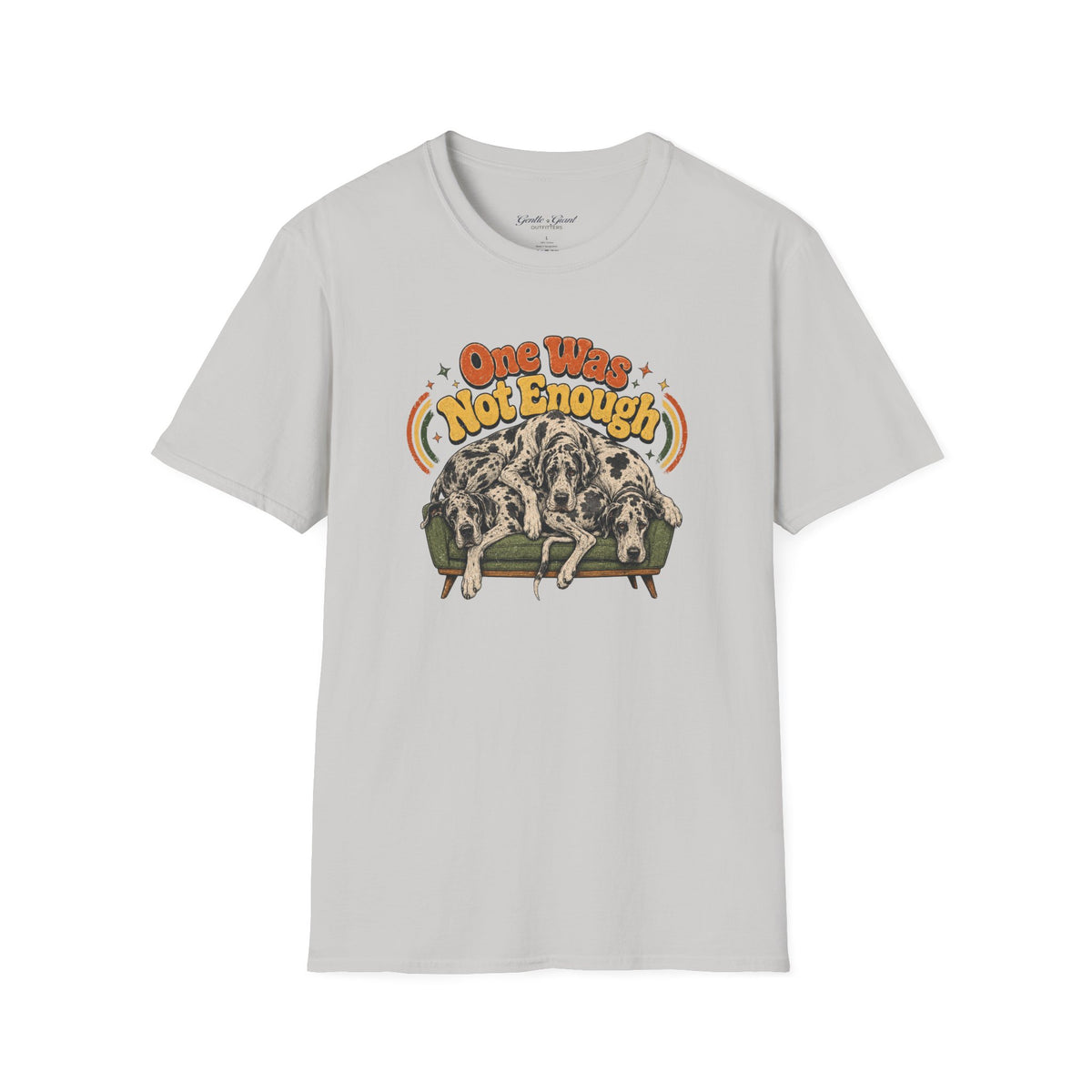 One Was Not Enough Retro Graphic T‑Shirt