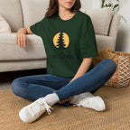 Pine Tree Silhouette Sunset T-Shirt