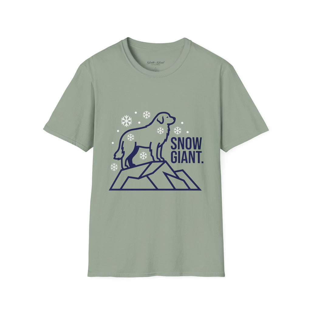 Snow Giant Dog T-Shirt