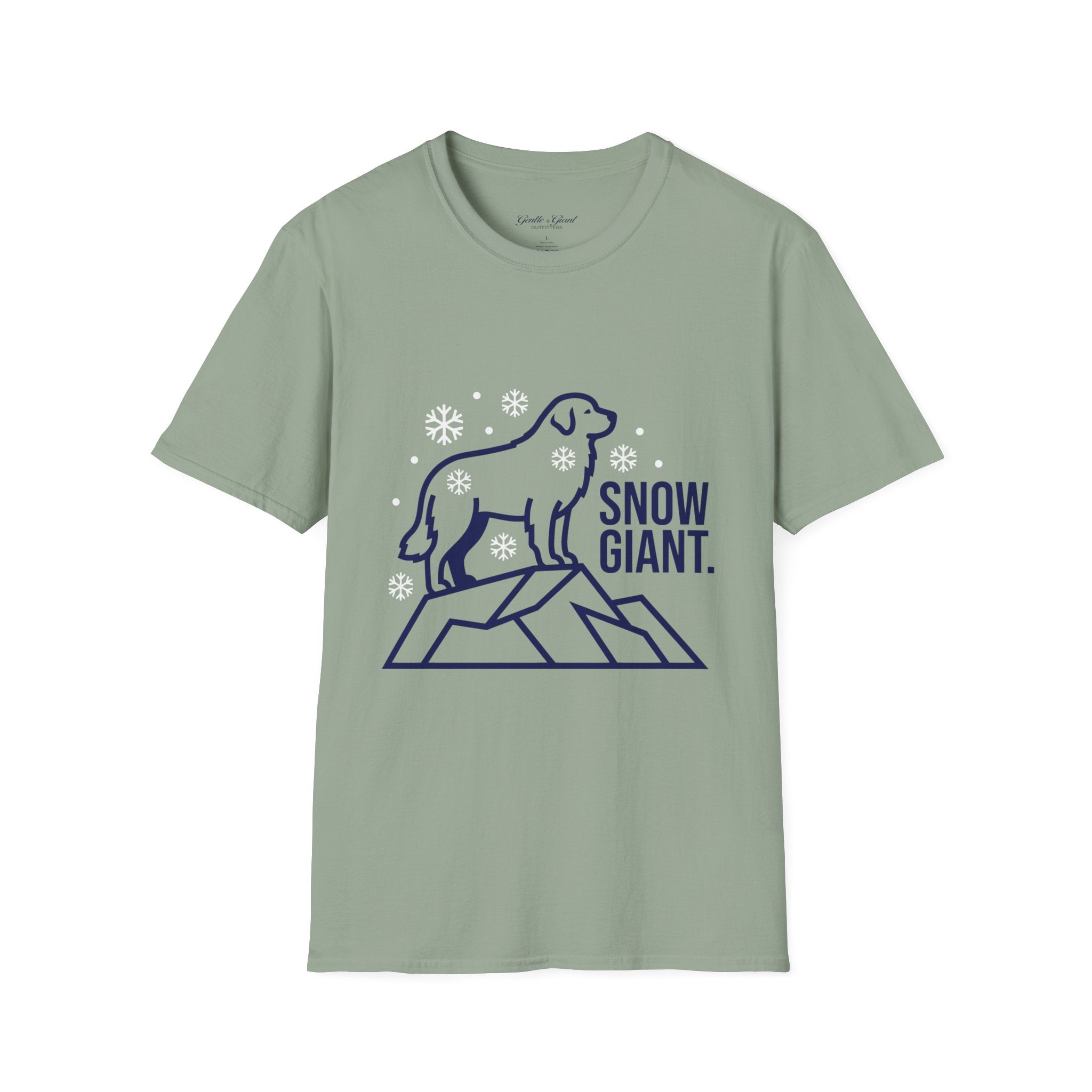 Snow Giant Dog T-Shirt