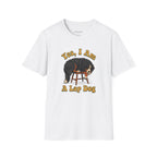 "Yes, I Am a Lap Dog" Bernese Mountain Dog Graphic Tee