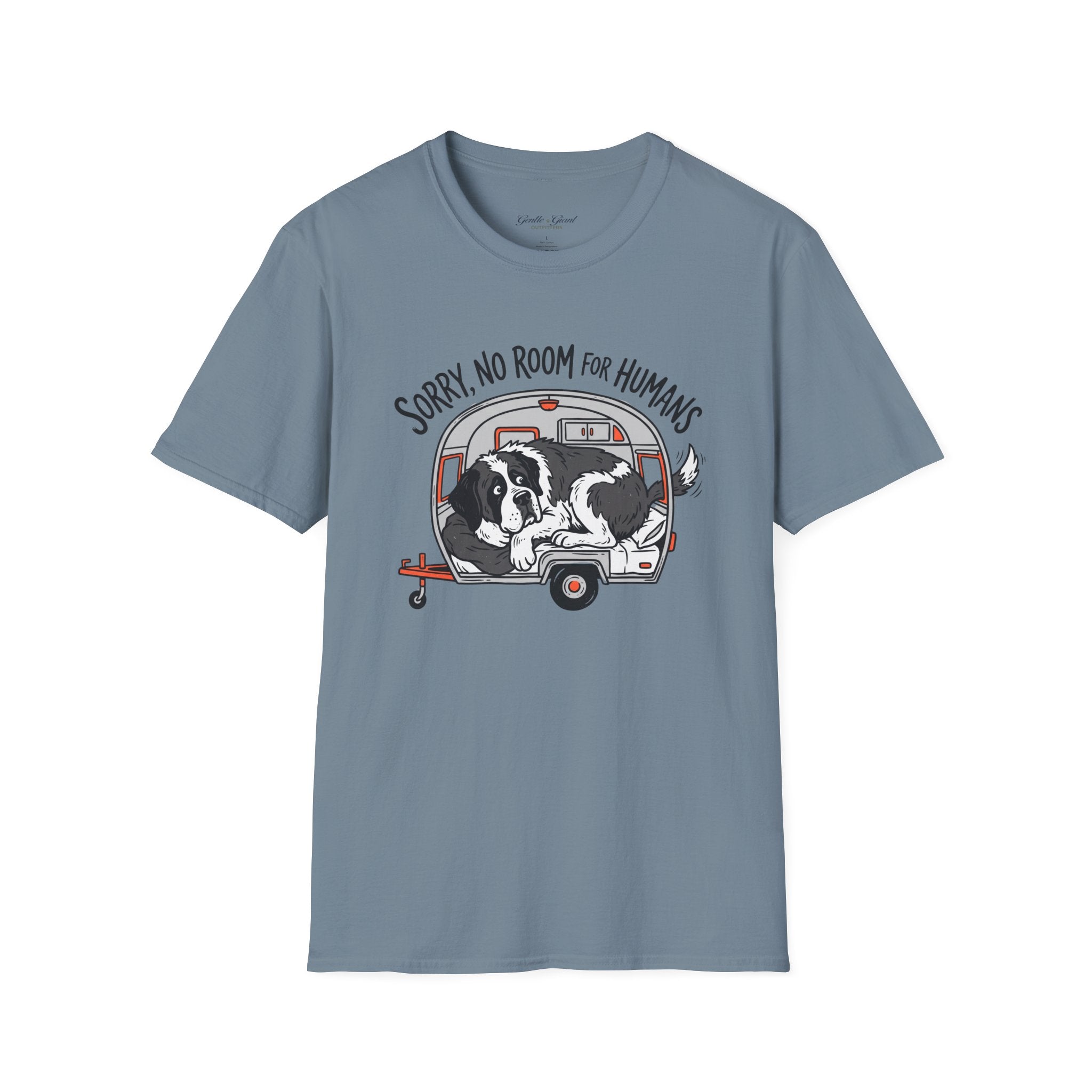 "Sorry, No Room For Humans" Camper Dog Graphic Tee
