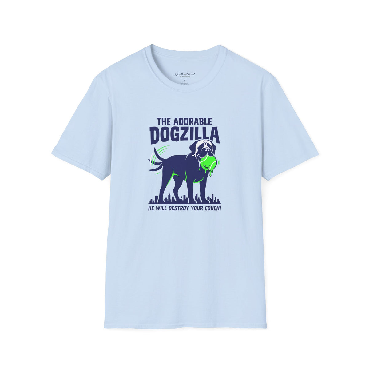 Dogzilla T‑Shirt — "The Adorable Dogzilla" Funny Dog Lover Tee