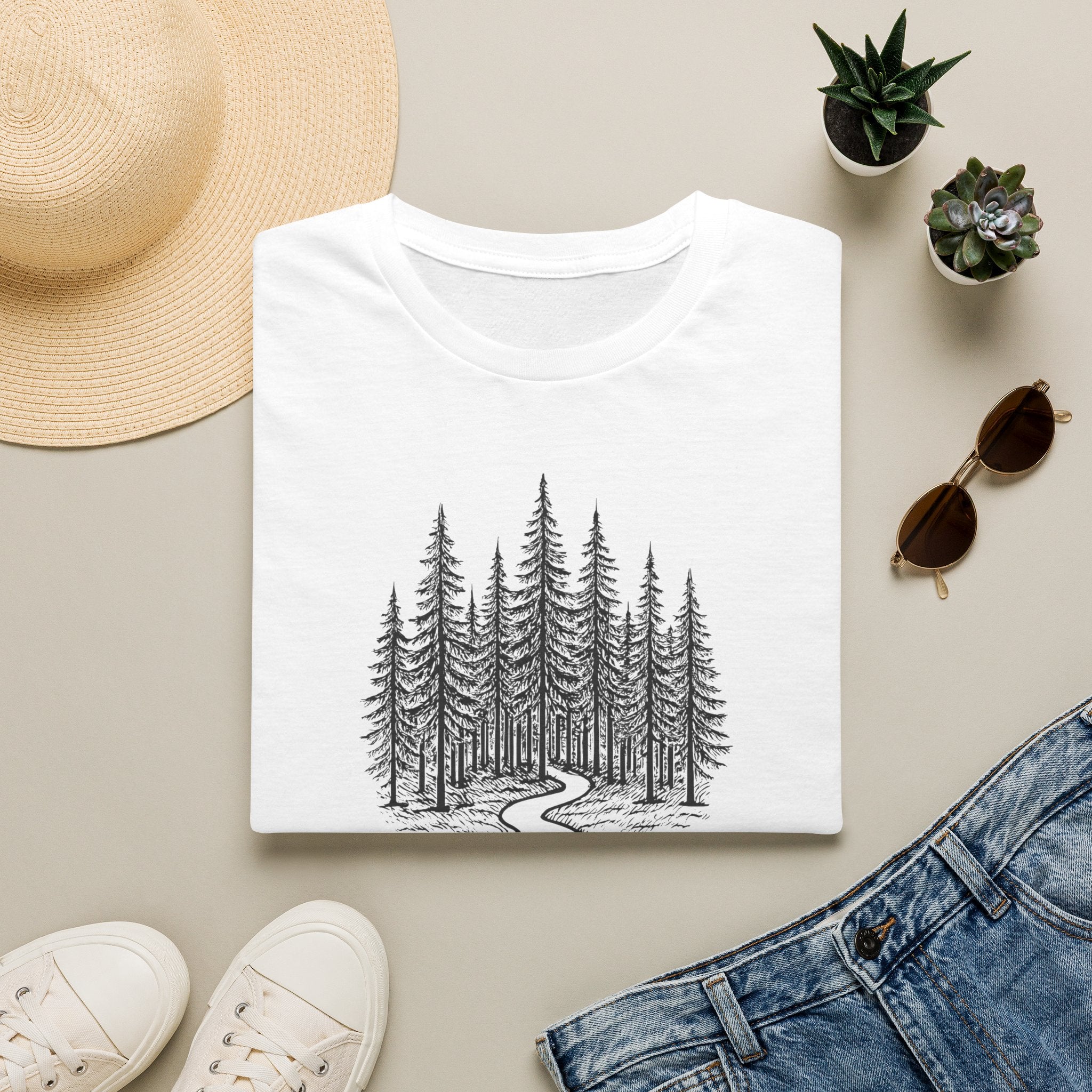 Dark Forest Path T-Shirt