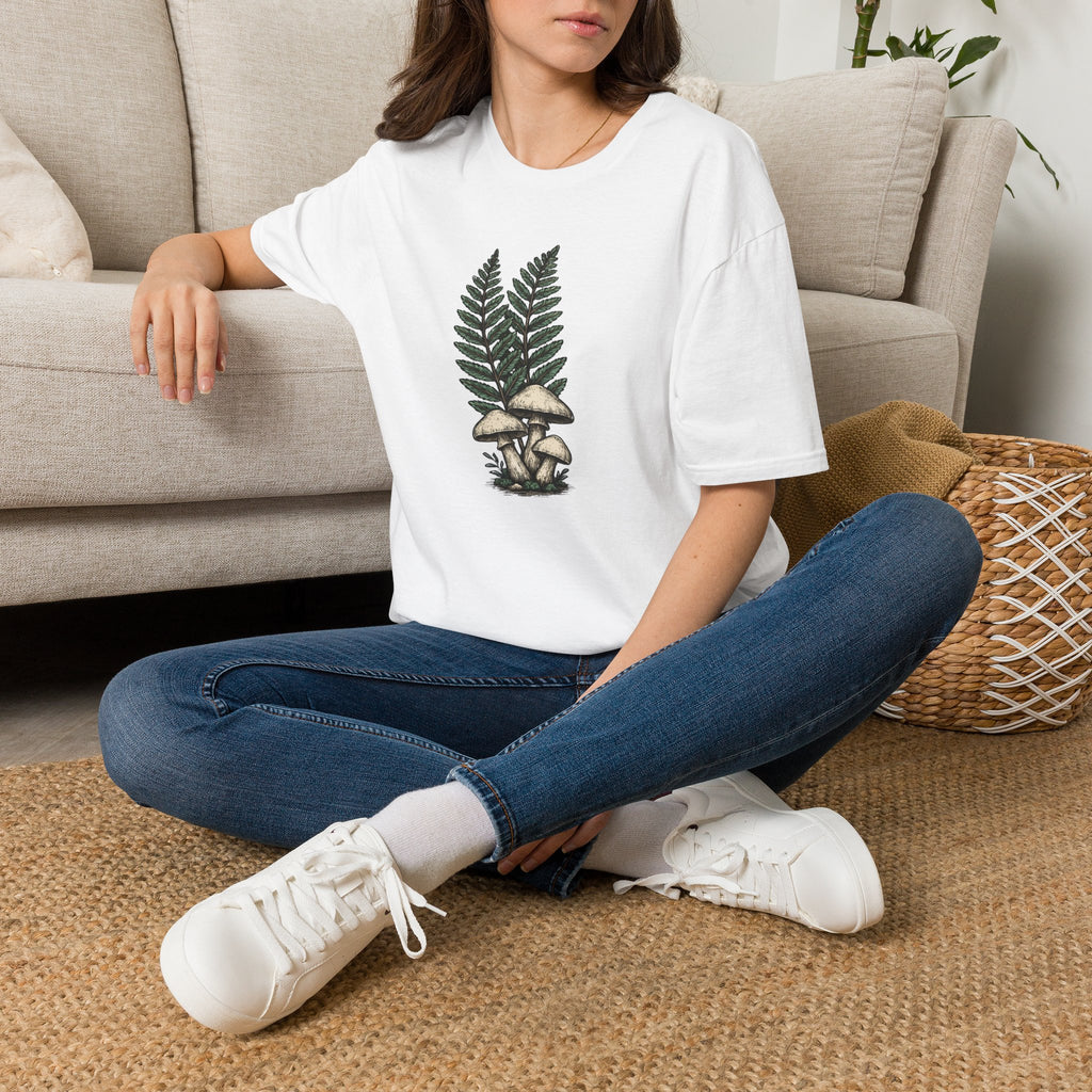 Mushrooms and Ferns T-Shirt