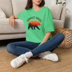 Bear Silhouette at Sunset T-Shirt