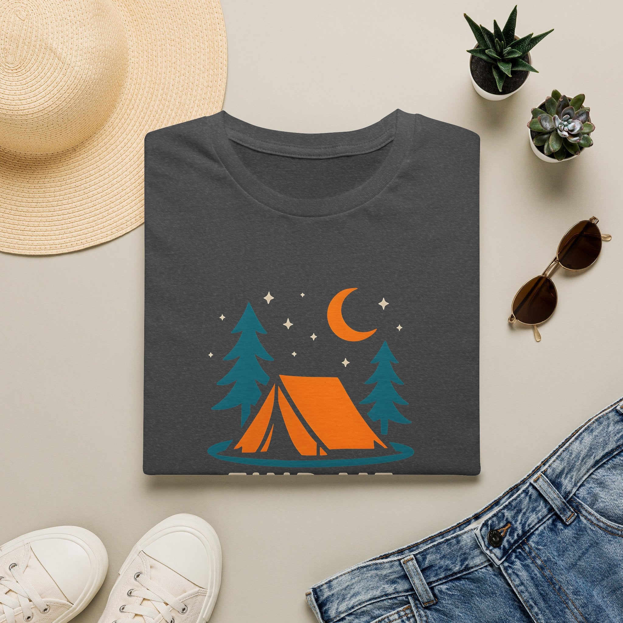 Night Camping Scene T-Shirt