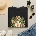 Floral Crown Portrait T-Shirt
