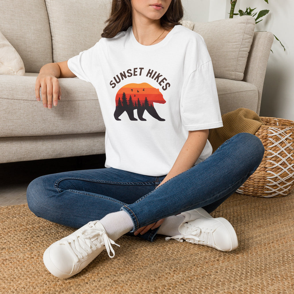 Bear Silhouette at Sunset T-Shirt