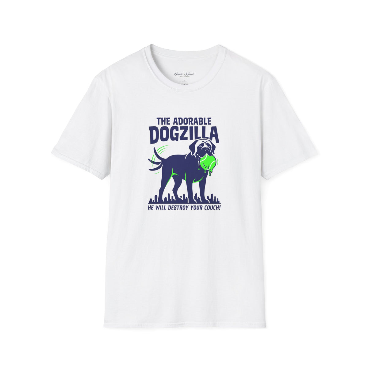 Dogzilla T‑Shirt — "The Adorable Dogzilla" Funny Dog Lover Tee
