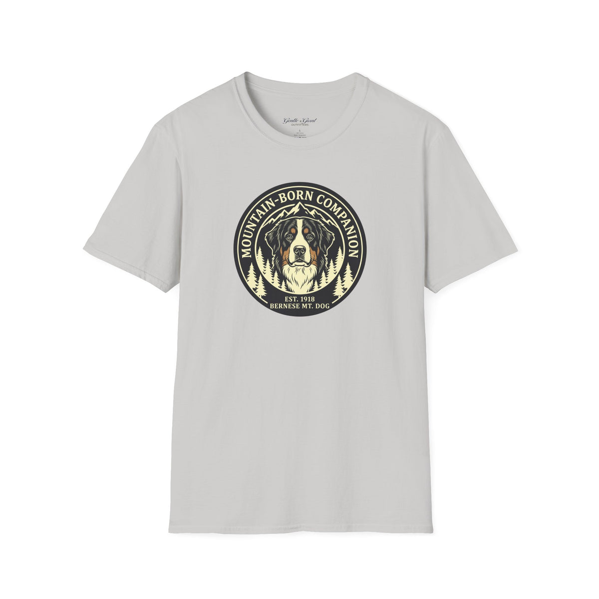 Mountain-Born Companion Bernese Mountain Dog T-Shirt