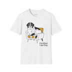 Saint Bernard ‘Certified Lap Dog’ T‑Shirt