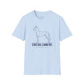 Blueprint Great Dane T-Shirt — 'Structural Leaning Post'