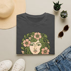 Floral Crown Portrait T-Shirt