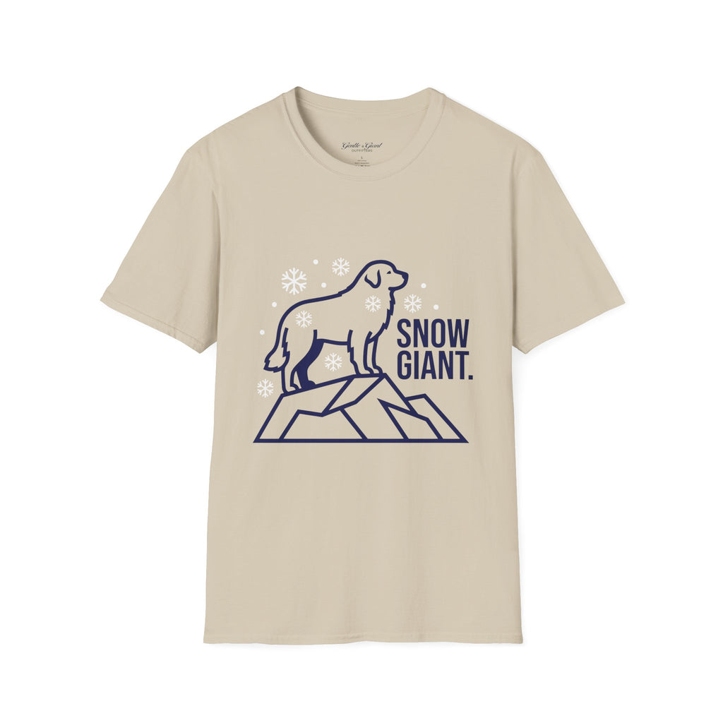 Snow Giant Dog T-Shirt