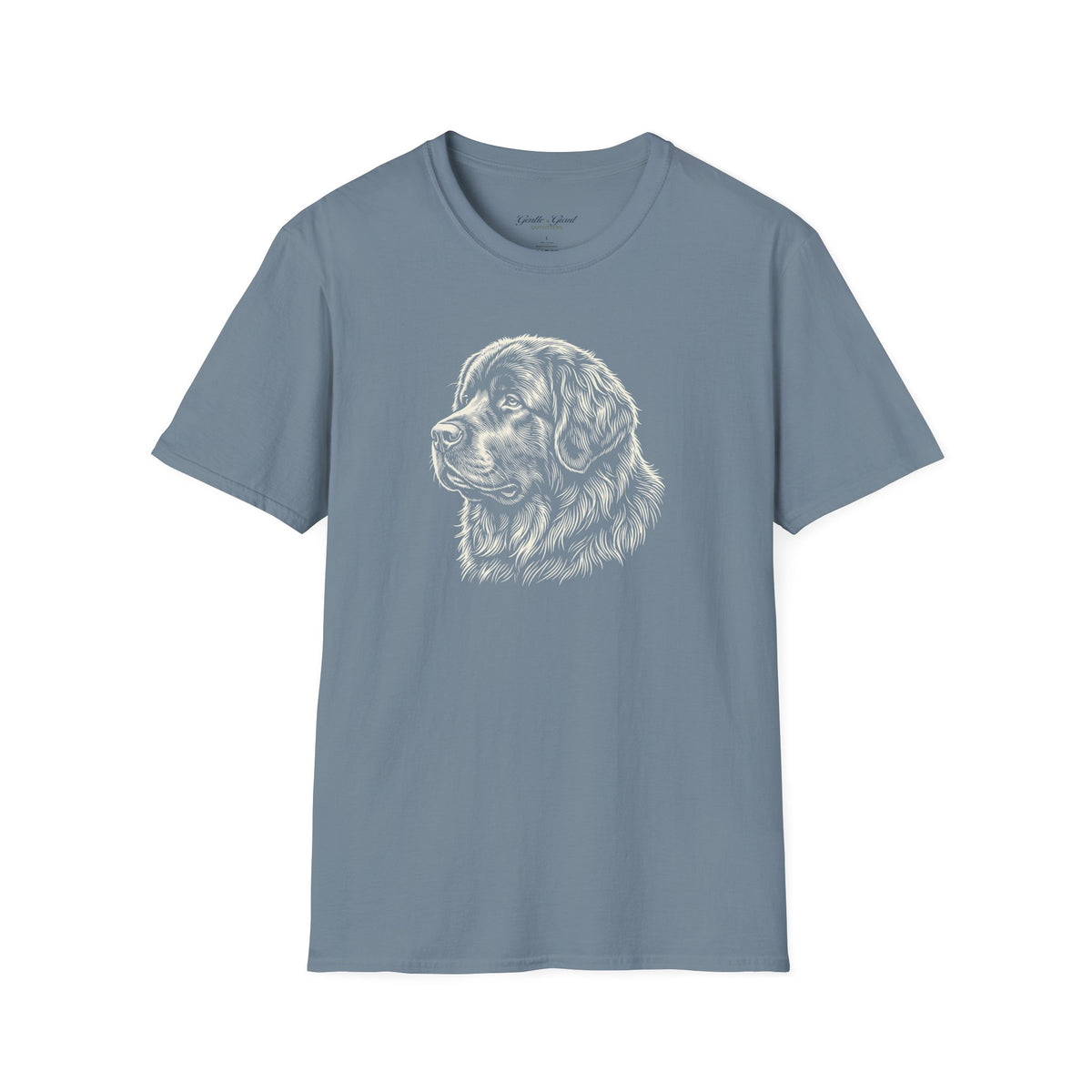 Newfoundland Portrait Dog T‑Shirt