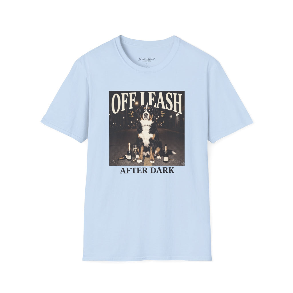 Off Leash After Dark Vintage Graphic T-Shirt