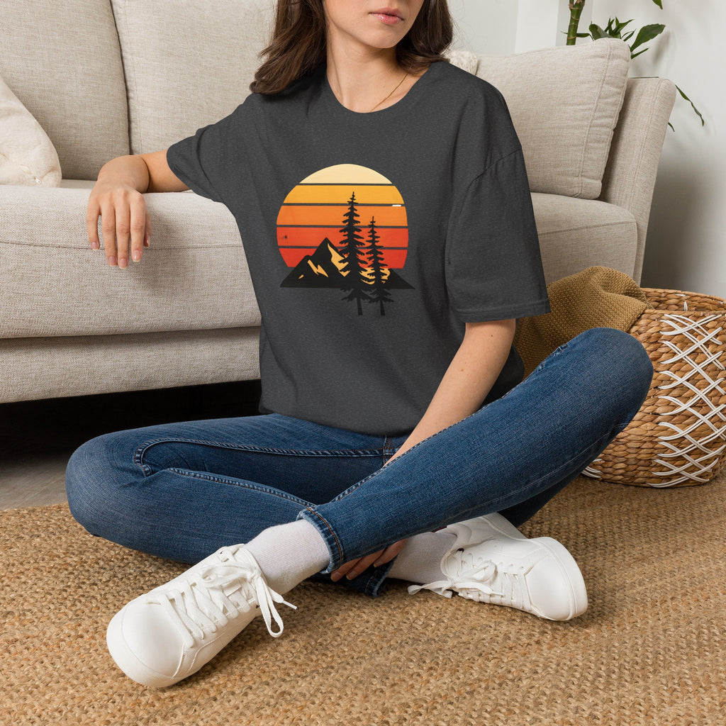 Sunset Over Mountains T-Shirt