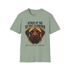 Attack of the 50‑Foot Slobberer T-Shirt — Funny Mastiff Dog Tee