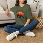 Bear Silhouette at Sunset T-Shirt